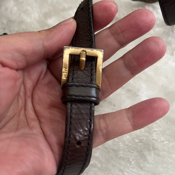 MCM VINTAGE COGNAC VISETOS SLING BAG - Picture 6 of 16